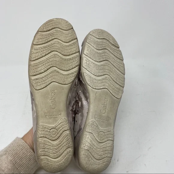 Gabor Hovercraft flats 44.169.74 camouflage nude - Picture 4 of 7